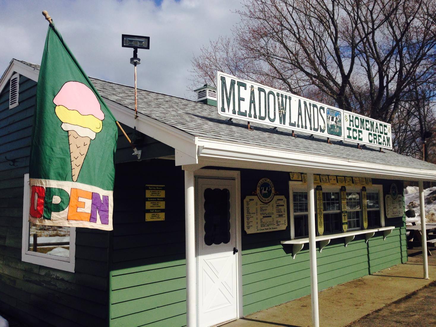 Meadowlands Homemade ice cream since 1964 Merrimack Valley Massachusetts