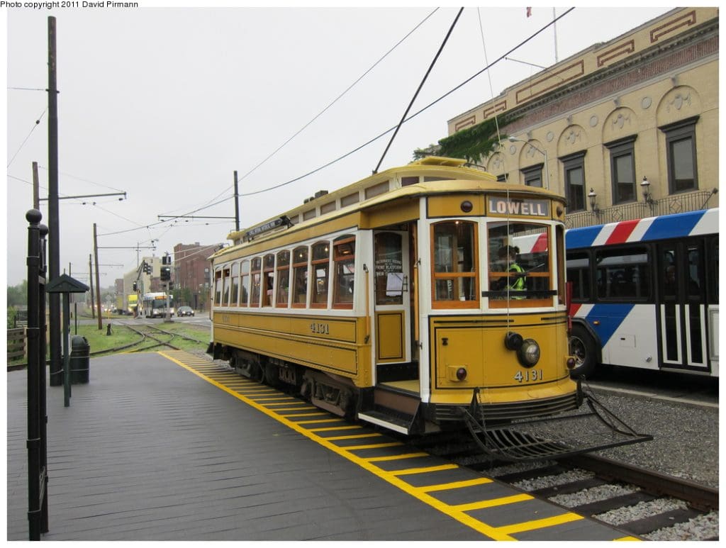 The National Streetcar Museum at Lowell National Historical Park