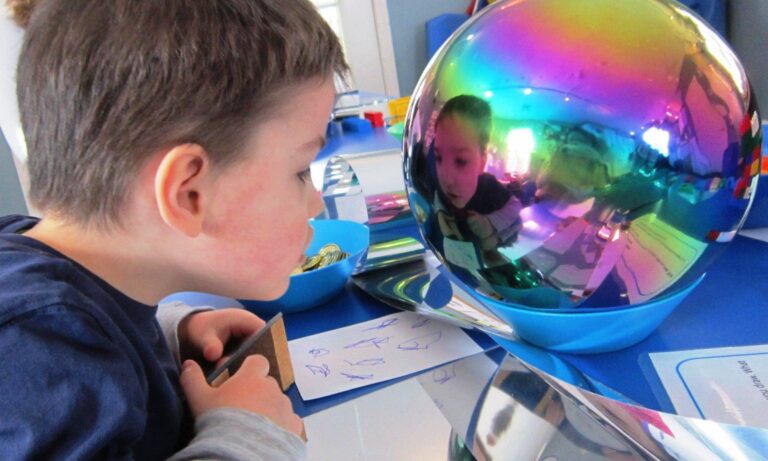 Mirror, Mirror, What do You See? at Discovery Museum